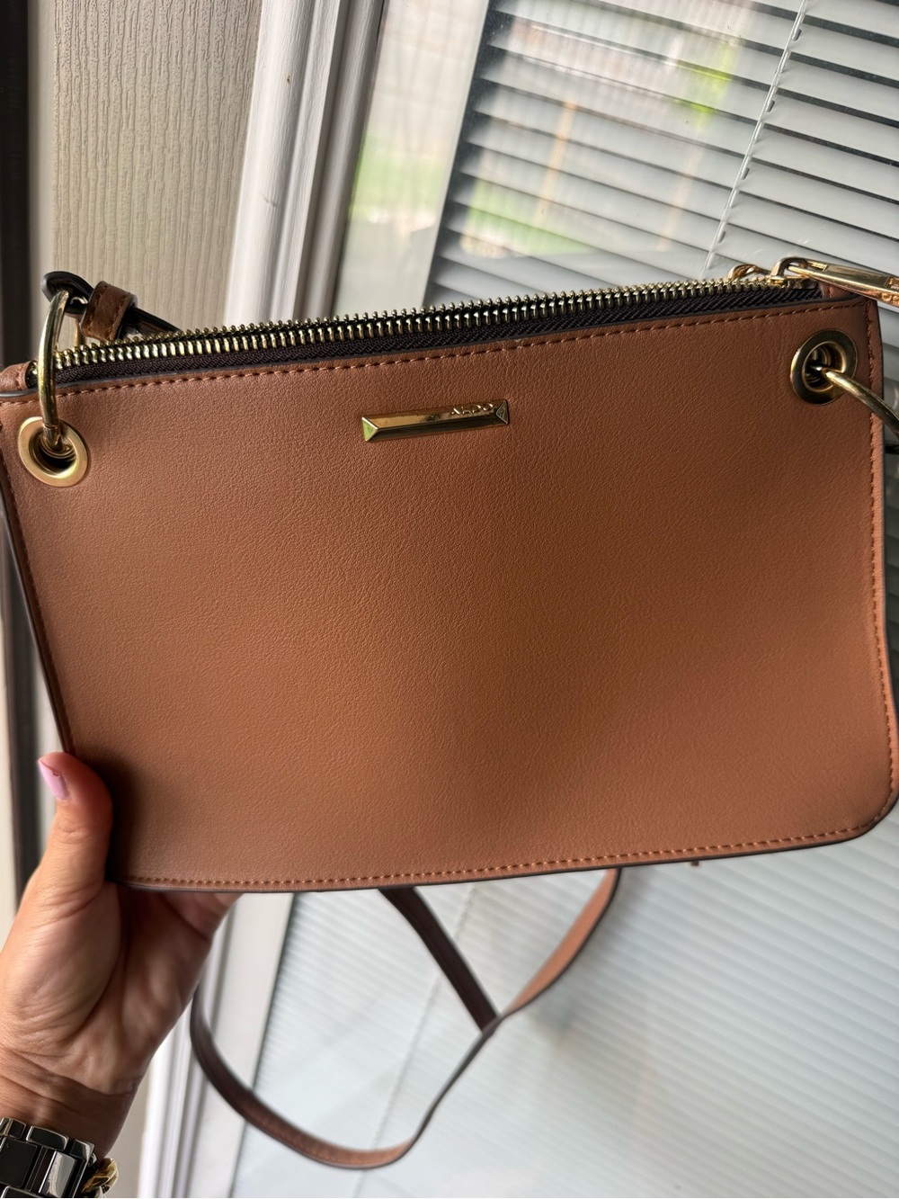 Tan Aldo Crossbody Shoulder Bag